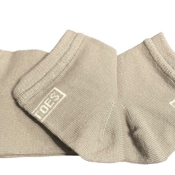 Freetoes Toeless Socks Flip Flop Pedicure Yoga Exercise Travel Gray New One Size - Picture 6 of 11